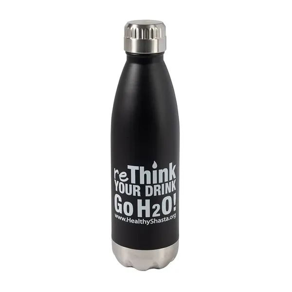 16 oz. stainless steel bottle with copper double wall vacuum insulation... from ASI 68507 The Magnet Group / Perfect Line