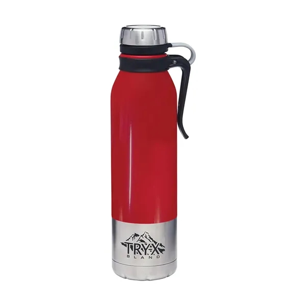 25 oz. stainless steel double wall vacuum insulated bottle with twist-on... from ASI 68507 The Magnet Group / Perfect Line