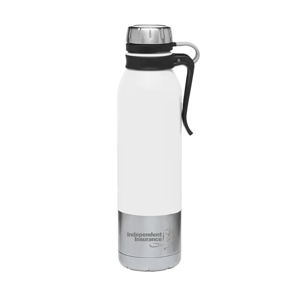 25 oz. stainless steel double wall vacuum insulated bottle with twist-on... from ASI 68507 The Magnet Group / Perfect Line