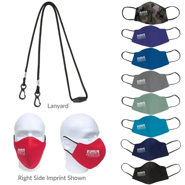 Comfy Face Mask & Lanyard Kit... from ASI 40480 Koozie Group