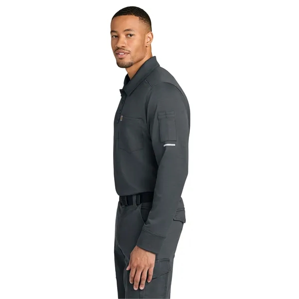 Carhartt FLD & RSCU Long Sleeve Polo... from ASI 84863 SanMar