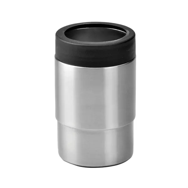 Double walled stainless steel drink insulator with twist-on rim to hold... from ASI 68507 The Magnet Group / Perfect Line