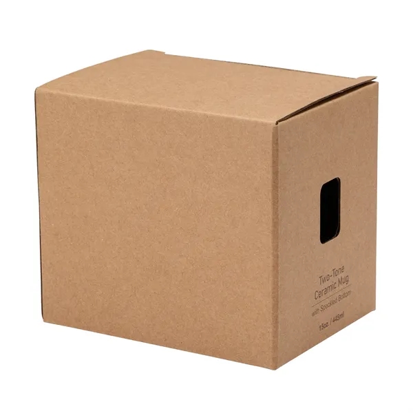 Arabica 15 oz. Two-Tone Ceramic Mug... from ASI 67866 Logomark/Valumark