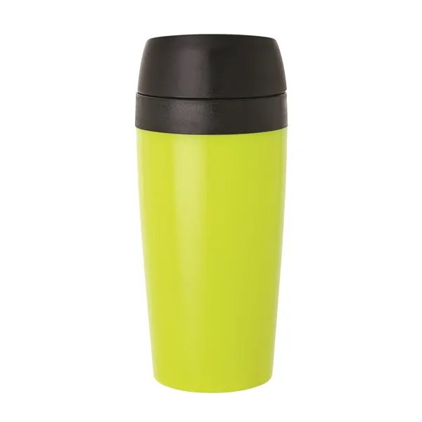 3.25" x 7.75" x 3.25" AS plastic and polypropylene 16-ounce tumbler... from ASI 67866 Logomark/Valumark