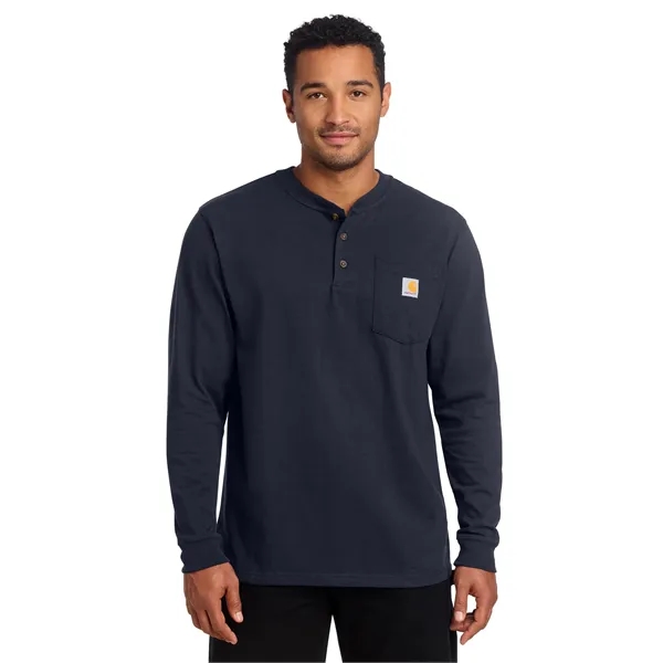 Carhartt Long Sleeve Henley T-Shirt... from ASI 84863 SanMar