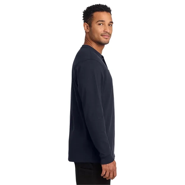 Carhartt Long Sleeve Henley T-Shirt... from ASI 84863 SanMar