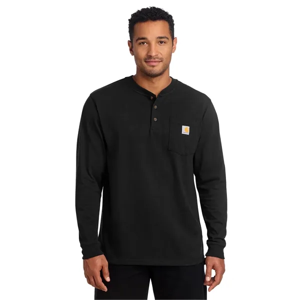 Carhartt Long Sleeve Henley T-Shirt... from ASI 84863 SanMar