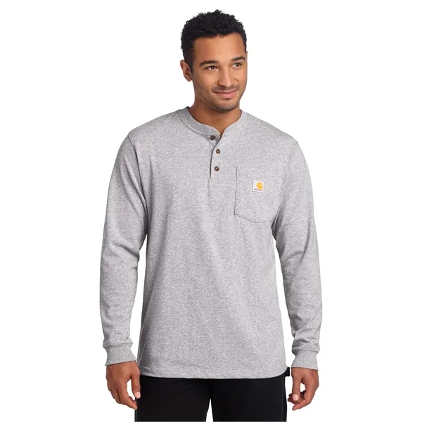 Carhartt Long Sleeve Henley T-Shirt... from ASI 84863 SanMar