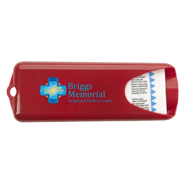 Nuvo Bandage Dispenser with Clear Bandages... from ASI 40480 Koozie Group