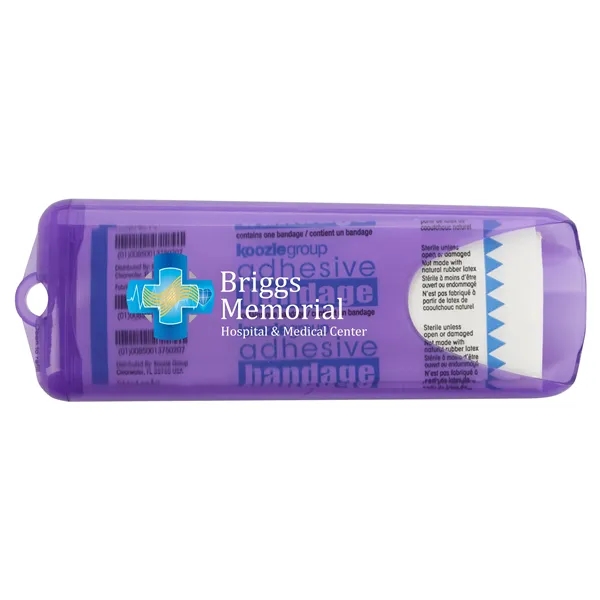 Nuvo Bandage Dispenser with Clear Bandages... from ASI 40480 Koozie Group