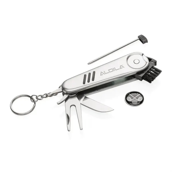 The Pro 6-in-1 Golf Knife includes a magnetic ball marker, knife,... from ASI 84592 St Regis Group
