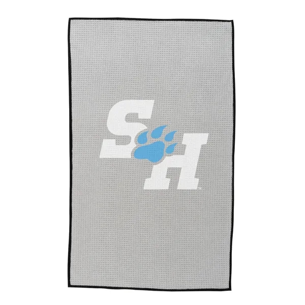 26" x 16" polyester waffle weave sports towel.... from ASI 68507 The Magnet Group
