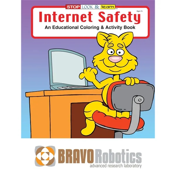 Coloring Book: Internet Safety... from ASI 40480 Koozie Group