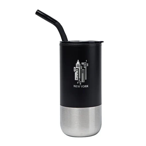 Emmett 16 oz. Double Wall SS/PP Tumbler... from ASI 67866 Logomark/Valumark