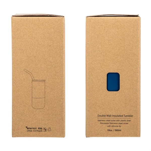 Emmett 16 oz. Double Wall SS/PP Tumbler... from ASI 67866 Logomark/Valumark