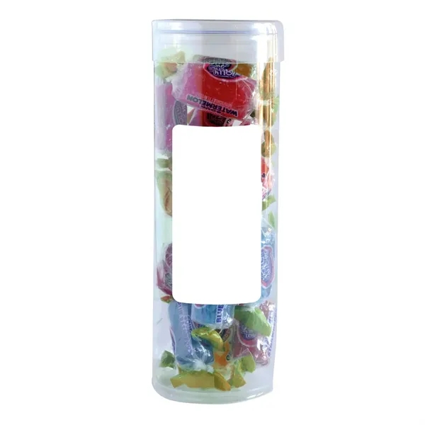 Large Fun Tube with Label filled with your choice of delicious... from ASI 68507 The Magnet Group / The 1919 Candy Company