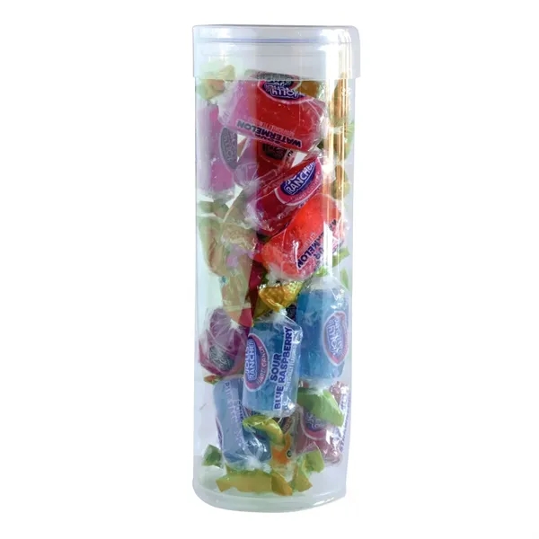 Large Fun Tube with Label filled with your choice of delicious... from ASI 68507 The Magnet Group / The 1919 Candy Company