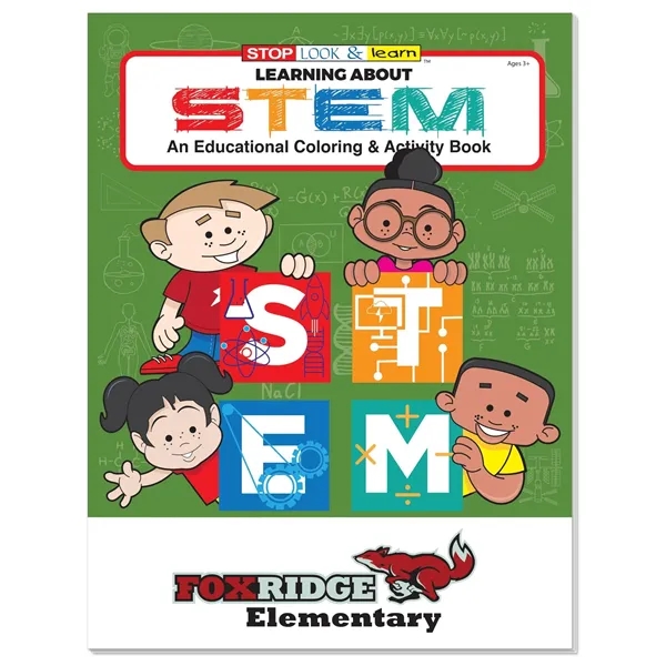 Coloring Book: Learning About STEM... from ASI 40480 Koozie Group