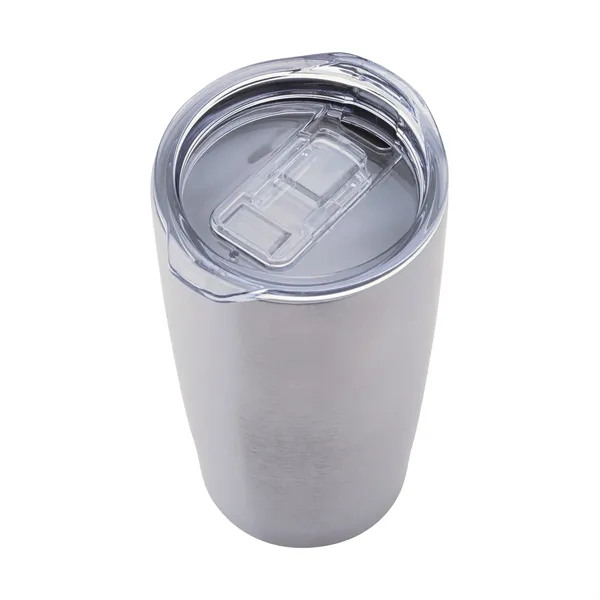 3.75" x 6.88" x 3.75" Shasta 20-ounce double-wall stainless steel tumbler... from ASI 67866 Logomark/Valumark / Valumark™
