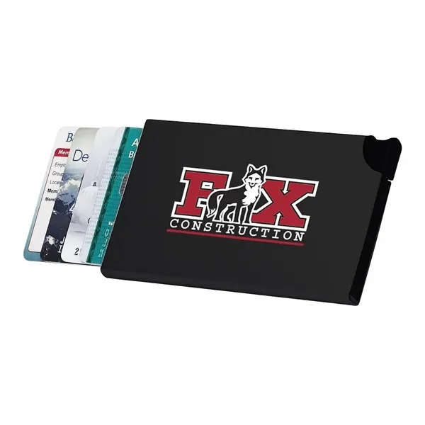 Aluminum Wally card holder with RFID and electronic theft protection.... from ASI 68507 The Magnet Group / Innovations by Magnet™