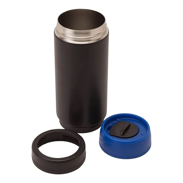 3" x 7.75" x 3" Frosty 18-ounce double-wall stainless steel tumbler... from ASI 67866 Logomark/Valumark