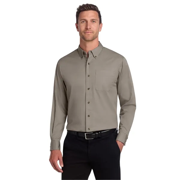 Port Authority Tall Long Sleeve Twill Shirt.... from ASI 84863 SanMar