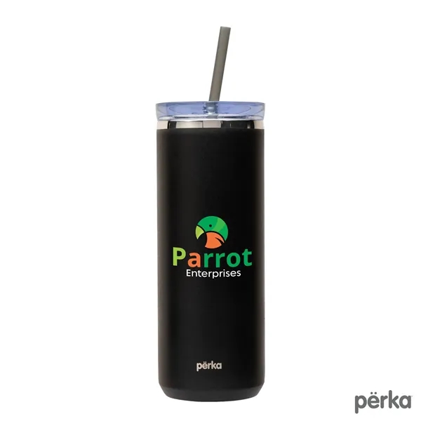Perka® Trent 18 oz. Double Wall, Stainless Steel Hot/Cold...... from ASI 67866 Logomark/Valumark