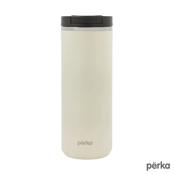 Perka® Trent 18 oz. Double Wall, Stainless Steel Hot/Cold...... from ASI 67866 Logomark/Valumark