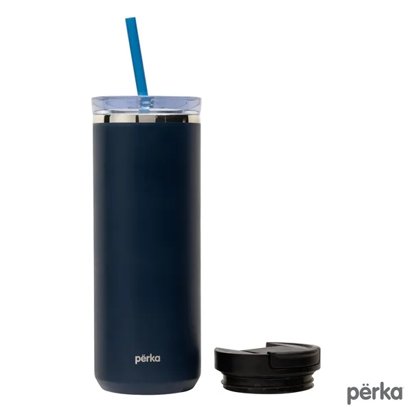 Perka® Trent 18 oz. Double Wall, Stainless Steel Hot/Cold...... from ASI 67866 Logomark/Valumark