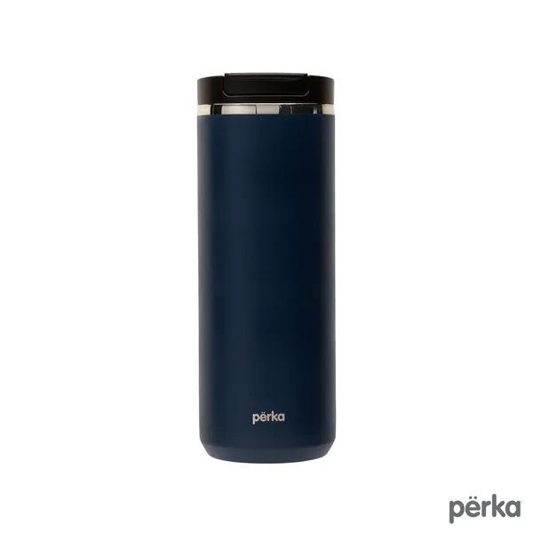 Perka® Trent 18 oz. Double Wall, Stainless Steel Hot/Cold...... from ASI 67866 Logomark/Valumark
