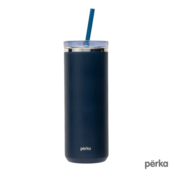 Perka® Trent 18 oz. Double Wall, Stainless Steel Hot/Cold...... from ASI 67866 Logomark/Valumark