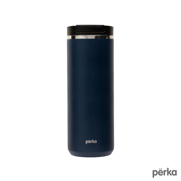 Perka® Trent 18 oz. Double Wall, Stainless Steel Hot/Cold...... from ASI 67866 Logomark/Valumark