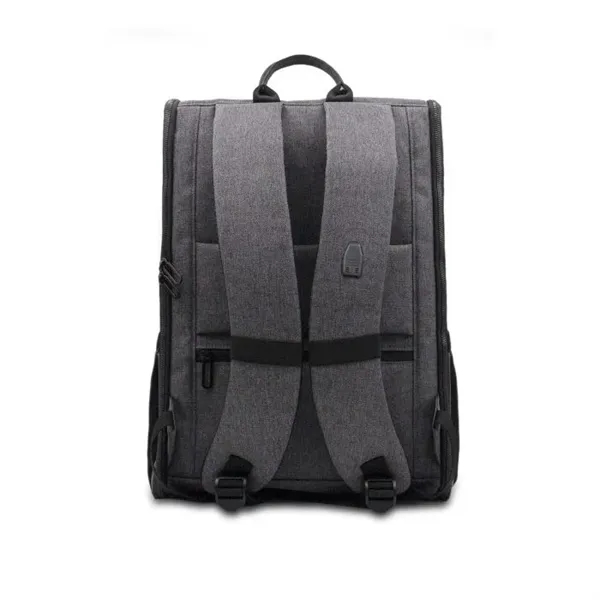 Water-repellent, polyester backpack with multiple compartments.... from ASI 68507 The Magnet Group / The Bag Factory®