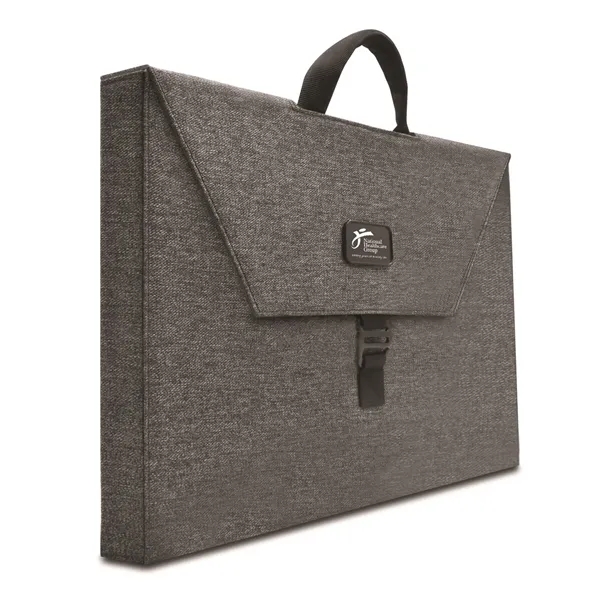 Miniature workspace with pockets and cubicle-style privacy walls that folds into... from ASI 68507 The Magnet Group / The Bag Factory®