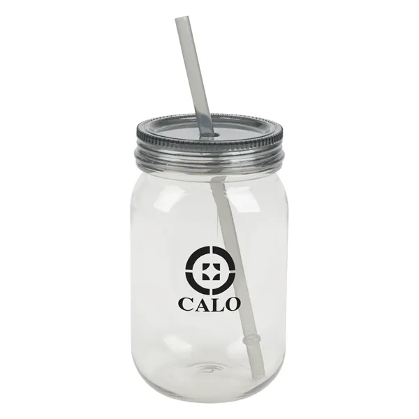 Bootlegger II 27 oz. RPET Mason Jar Tumbler... from ASI 67866 Logomark/Valumark