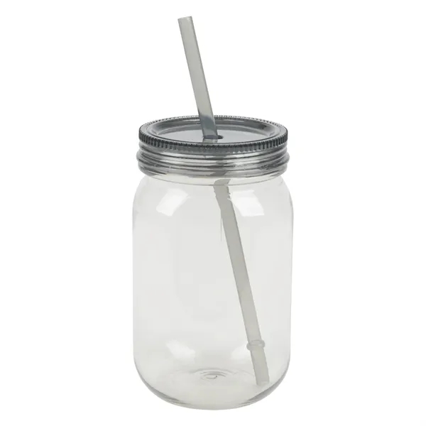 Bootlegger II 27 oz. RPET Mason Jar Tumbler... from ASI 67866 Logomark/Valumark