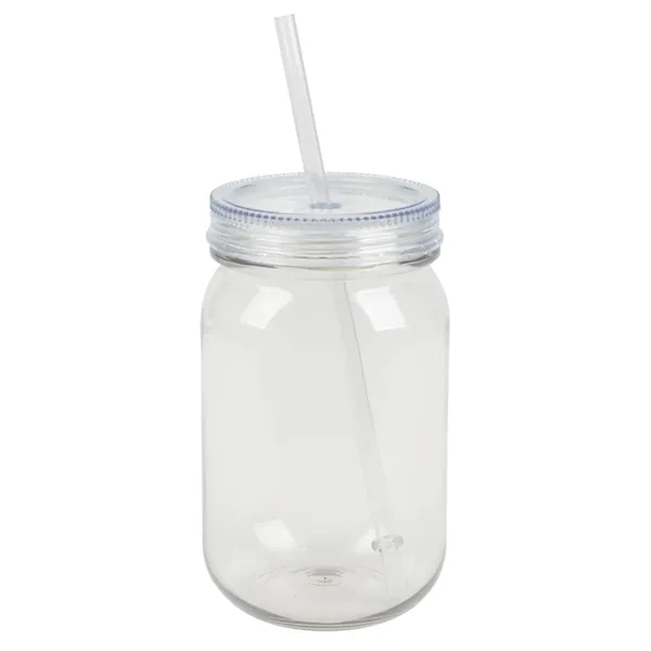 Bootlegger II 27 oz. RPET Mason Jar Tumbler... from ASI 67866 Logomark/Valumark