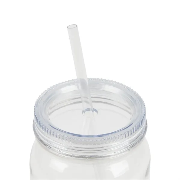 Bootlegger II 27 oz. RPET Mason Jar Tumbler... from ASI 67866 Logomark/Valumark