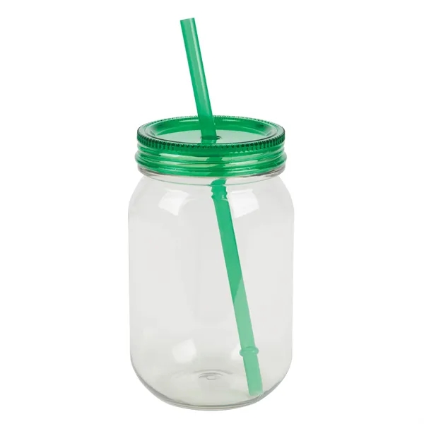 Bootlegger II 27 oz. RPET Mason Jar Tumbler... from ASI 67866 Logomark/Valumark
