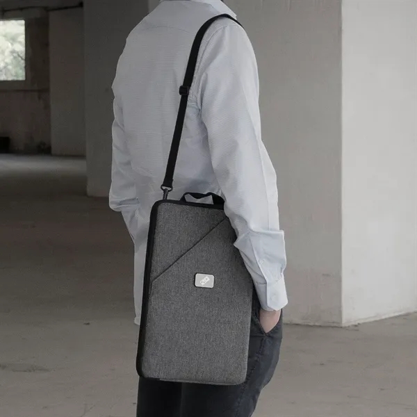 Three-way carrying 16" MacBook Pro laptop bag for remote workers and... from ASI 68507 The Magnet Group / The Bag Factory®