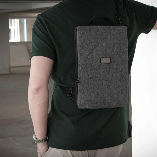 Three-way carrying 16" MacBook Pro laptop bag for remote workers and... from ASI 68507 The Magnet Group / The Bag Factory®