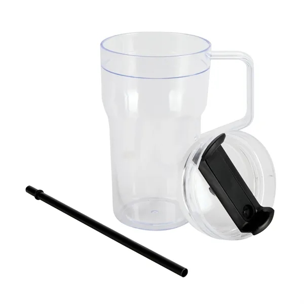 Elliott 20 oz. Clear AS Travel Mug... from ASI 67866 Logomark/Valumark