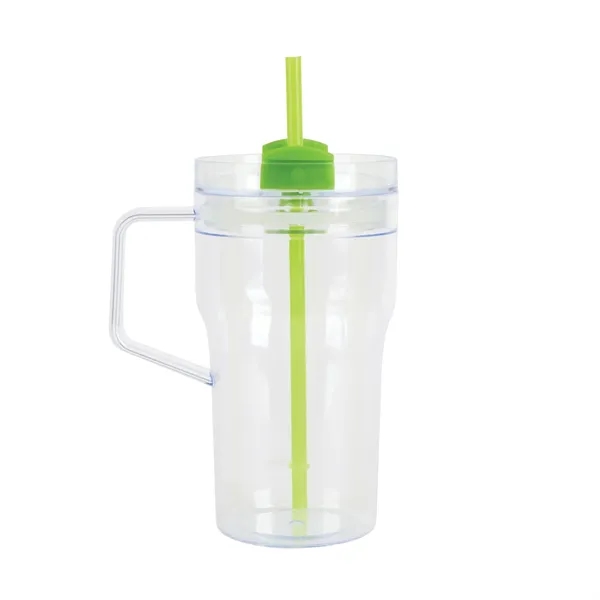 Elliott 20 oz. Clear AS Travel Mug... from ASI 67866 Logomark/Valumark