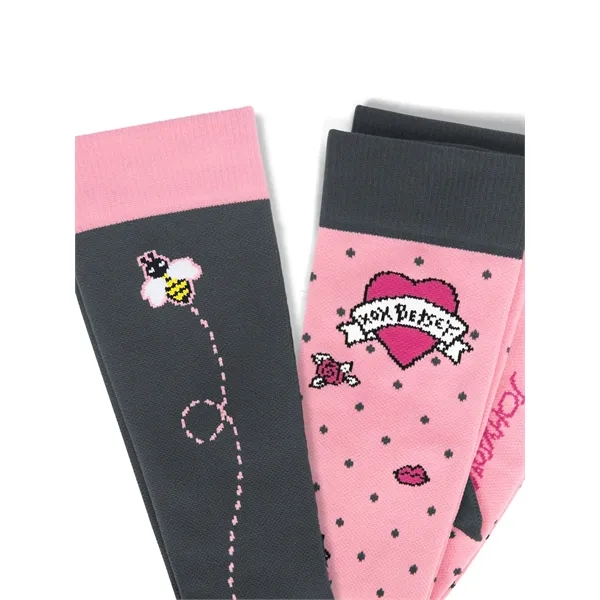 koi - Betsey Johnson - Women's 15-20 mmhg Compression Soc...... from ASI 86018 Scrub Authority / Uniform Stores