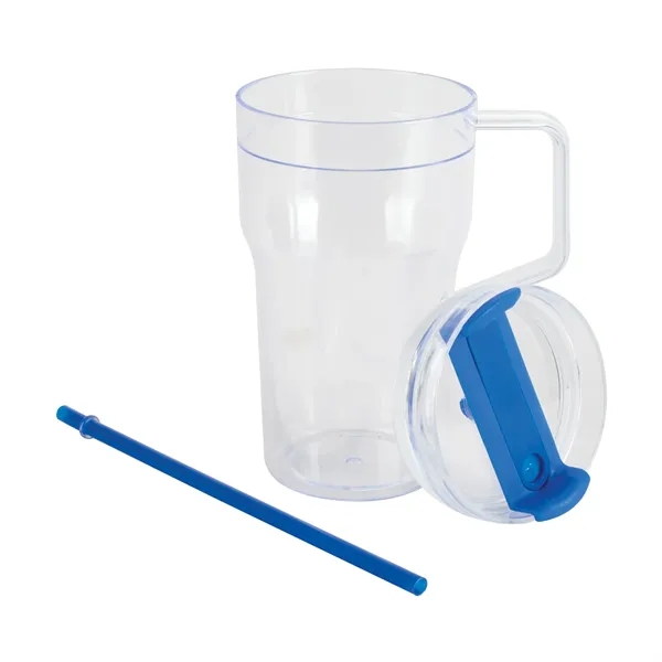 Elliott 20 oz. Clear AS Travel Mug... from ASI 67866 Logomark/Valumark