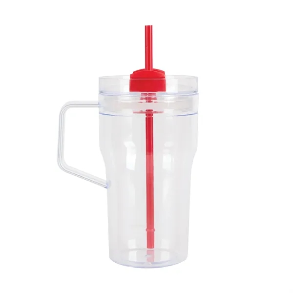 Elliott 20 oz. Clear AS Travel Mug... from ASI 67866 Logomark/Valumark