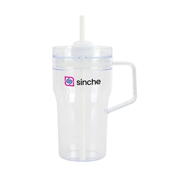 Elliott 20 oz. Clear AS Travel Mug... from ASI 67866 Logomark/Valumark