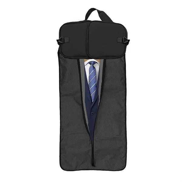 11" x 11.4375" x 20.5" black rPET duffel bag with foldable... from ASI 68507 The Magnet Group