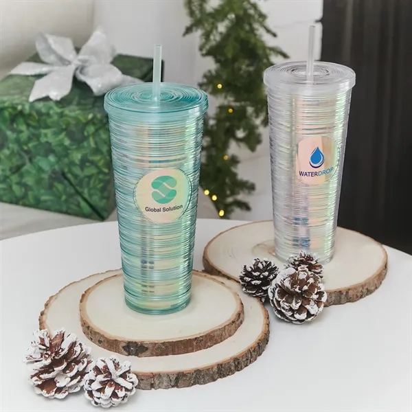 Cady 24 oz. Double Wall AS Tumbler... from ASI 67866 Logomark/Valumark