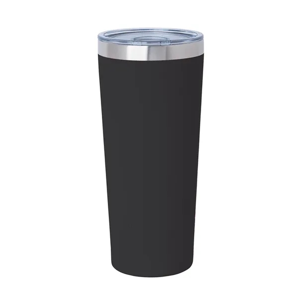 3.44" x 7.75" x 3.38" Biere double-wall stainless steel tumbler with... from ASI 67866 Logomark/Valumark